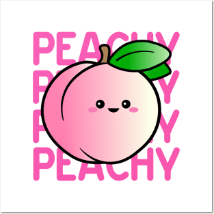 Peachy Peach Posters and Art